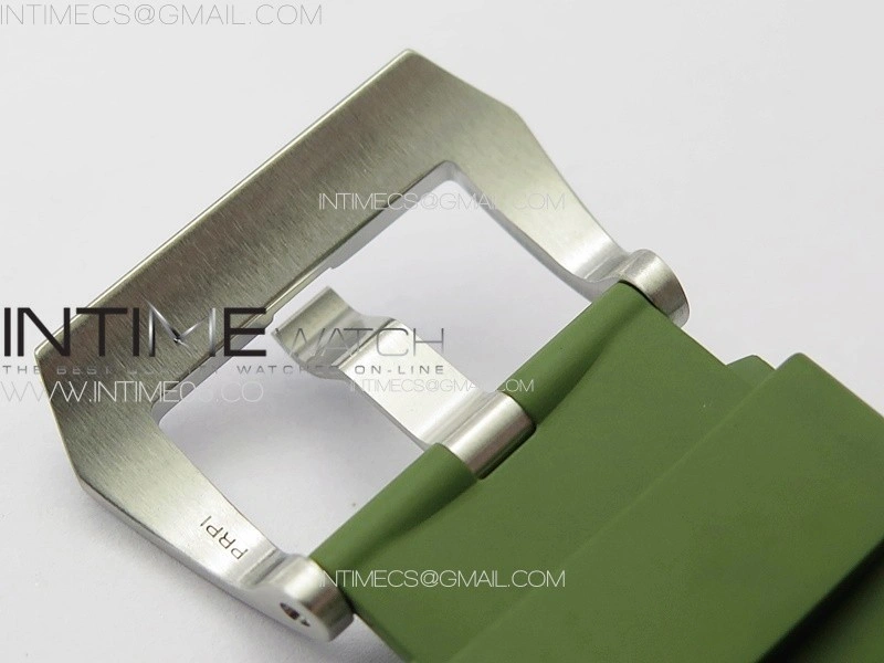 PAM1226 Y VSF 1:1 Best Edition White Dial on Green Rubber Strap P.900 Super Clone